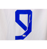 Karim Benzema Signed Real Madrid FC Home Soccer Jersey #9 with Beckett COA