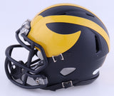 Hassan Haskins Signed Michigan Wolverines Mini-Helmet (JSA) Tennessee Titans