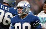 Steve Largent Signed Seattle Seahawks Pro Cut Jersey Inscribed HOF '95 (Beckett)