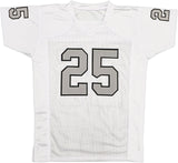 OAKLAND RAIDERS FRED BILETNIKOFF AUTOGRAPHED WHITE JERSEY BECKETT WITNESS 232609