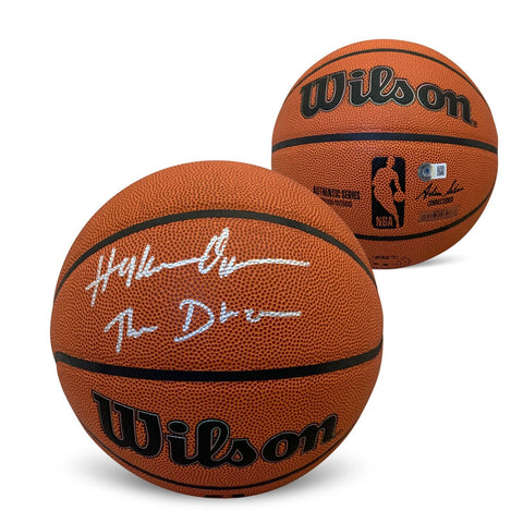 Hakeem Olajuwon Autographed NBA Full Size Replica Basketball THE DREAM Beckett