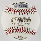 George Springer Signed Official 2017 Astros World Series Baseball (USA SM COA)