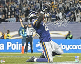 Adrian Peterson Autographed Vikings 16x20 Celebration Photo - Beckett W Hologram