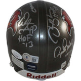 Lee Roy Selmon +4 Tampa Bay Buccaneers Signed 97-13 Mini Helmet Beckett 57259