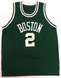 Boston Celtics Red Auerbach Autographed Green Jersey Beckett BAS QR #BS30065