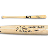 Jac Caglianone Autographed Kansas City Royals MLB Debut 6/3/25 Bat Fanatics COA