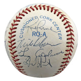1990 Yankees (23) Mattingly, Righetti, Hawkins Signed Oal Baseball BAS #AC01894