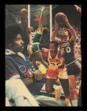 George McGinnis & Leroy Ellis Autographed 8x11 Magazine Photo 76ers 237969