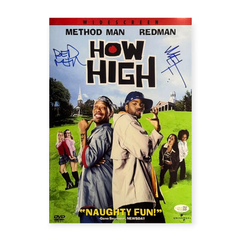 Method Man & Redman Signed Autographed 11x14 "How High" Photo JSA