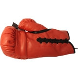 Tommy Hearns Signed Red Right Boxing Glove Hitman Beckett 44777