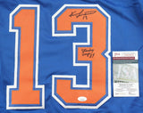 Ken Linseman Signed Edmonton Oilers Jersey Inscribed "Stanley Cup 84" (JSA COA)