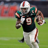 Brevin Jordan Signed Miami Hurricanes Jersey (JSA Sig. Debut COA) Houston Texans