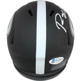 Roquan Smith Autographed Georgia Bulldogs Eclipse Mini Helmet Beckett 53946
