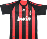 Ricardo Kaka Signed AC Milan Home Red Soccer Jersey #22 - Beckett Witnessed Holo