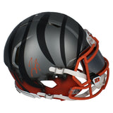 Joe Burrow Autographed Bengals Flash 'Drip' Authentic Helmet w/ Visor Fanatics