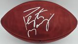 Peyton Manning Autographed NFL Leather 509 TD Football Colts Fanatics 461383
