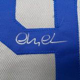 Autographed/Signed Chevy Chase Fletch Los Angeles Grey Jersey Beckett COA