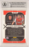 Gabriel Martinelli Signed 2021-22 Panini Obsidian Rookie /26 - BGS 9 Autograph