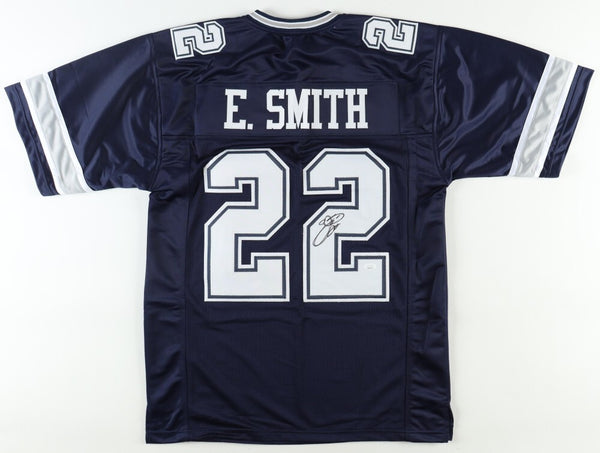 Emmitt Smith Signed Dallas Cowboys Jersey (JSA) NFL & UF All-Time Leading Rusher