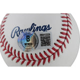 Dwight Doc Gooden Autographed New York Mets OML Baseball 86 WS Beckett 49318