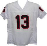 Kurt Warner Autographed AFL Iowa Barnstormers White XL Jersey Beckett 35838