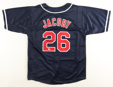 Brook Jacoby Signed Cleveland Indians Jersey (JSA) 2xAll Star Third Baseman