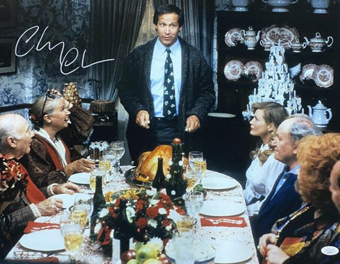 Chevy Chase Signed "National Lampoon's Christmas Vacation" 16x20 Photo (JSA COA)