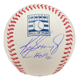 Ken Griffey Jr Seattle Mariners Signed Hall Of Fame Logo Baseball HOF 16 BAS