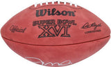 Joe Montana San Francisco 49ers Autographed Wilson Super Bowl XVI Logo Football