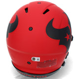 Andre Johnson Autographed Houston Texans RAVE Speed Authentic Helmet Beckett
