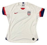 Alex Morgan Signed 2017 Nike USA Women's White Soccer Jersey BAS