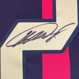 Framed Autoed/Signed Ricardo Kaka 35x39 AC Milan Black/Red Jersey BAS COA