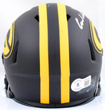 Christian Watson Autographed Packers Eclipse Speed Mini Helmet-Beckett W Holo