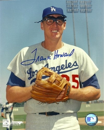 FRANK HOWARD Signed 8x10 Photo #1 - Los Angeles Dodgers World Series Champion