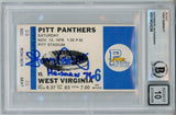Tony Dorsett Signed Pittsburgh Panthers Heisman 10auto Ticket Slab Beckett 57044