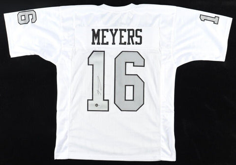 Jakobi Meyers Signed Las Vegas Raiders Jersey (Beckett) Starting Wide Receiver