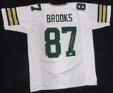 Green Bay Packers Robert Brooks Autographed Signed White Jersey JSA #AU43226