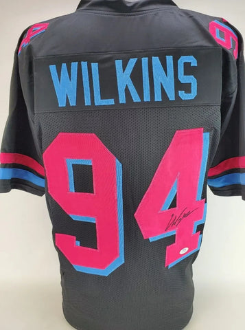 Christian Wilkins Signed Dolphins Miami Vice Jersey (PSA COA) 2019 1st Round Pck
