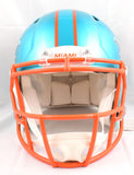 Jaylen Waddle Autographed Dolphins F/S Flash Speed Authentic Helmet- Fanatics