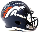 Patrick Surtain II Autographed Denver Broncos Mini Helmet Beckett COA