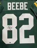Packers SB XXXI Champ DON BEEBE Signed Custom Replica Green Jersey AUTO -JSA