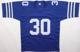 Dan Reeves Signed Cowboys Throwback Jersey (Beckett) Dallas R.B. 1965-1972 /