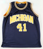 Glen Rice Signed Michigan Wolverines Jersey "Final 4 MOP" & "89 Champs"/ Beckett