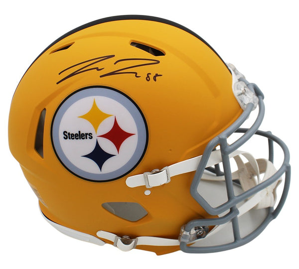 Pat Freiermuth Signed Pittsburgh Steelers Speed Authentic Alternate NFL Helmet
