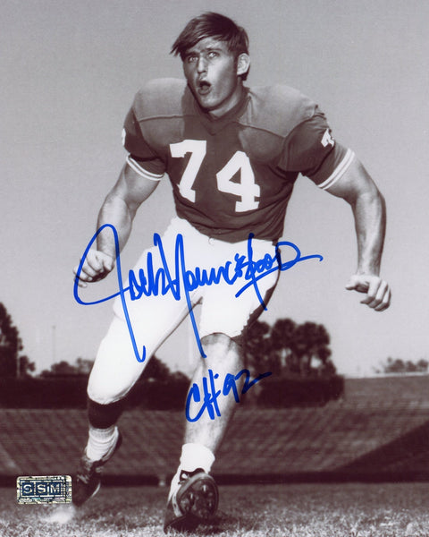 JACK YOUNGBLOOD AUTOGRAPHED SIGNED FLORIDA GATORS 8x10 PHOTO COA