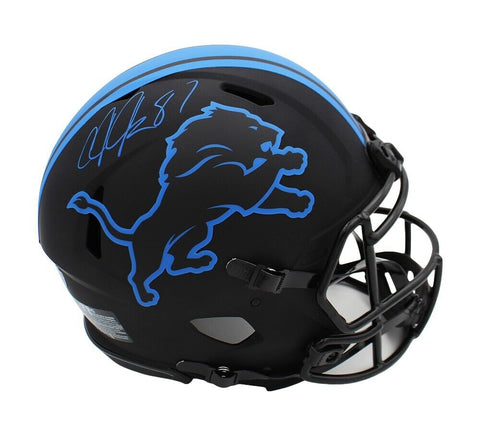 Calvin Johnson Signed Detroit Lions Speed Authentic Eclipse NFL Helmet