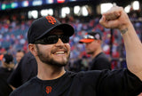 Cody Ross Signed Giants Jersey Inscribed 10 NLCS MVP WS Champ (Beckett QR Code)