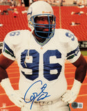 Cortez Kennedy Autographed 8x10 Photo Seattle Seahawks Beckett BAS QR #AE31669