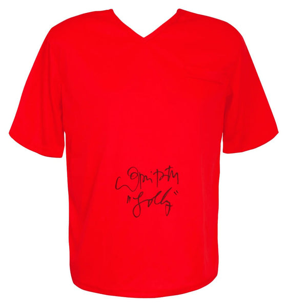 Lori Petty Signed Orange Prison Costume Shirt & Pants w/Lolly - (SCHWARTZ COA)