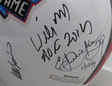 NFL Hall of Famers Multi-Signed (15) Full Size Replica Football Helmet 213069